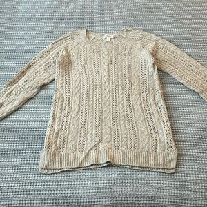 My favorite motherhood maternity knit sweater!